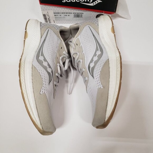 Saucony Freedom 4 Running Shoe in New Natural - Size 7.5D - Picture 6 of 8